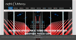 Desktop Screenshot of nightclubbing.es